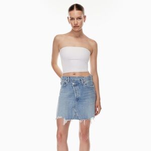 Agolde Criss Cross denim skirt size 2